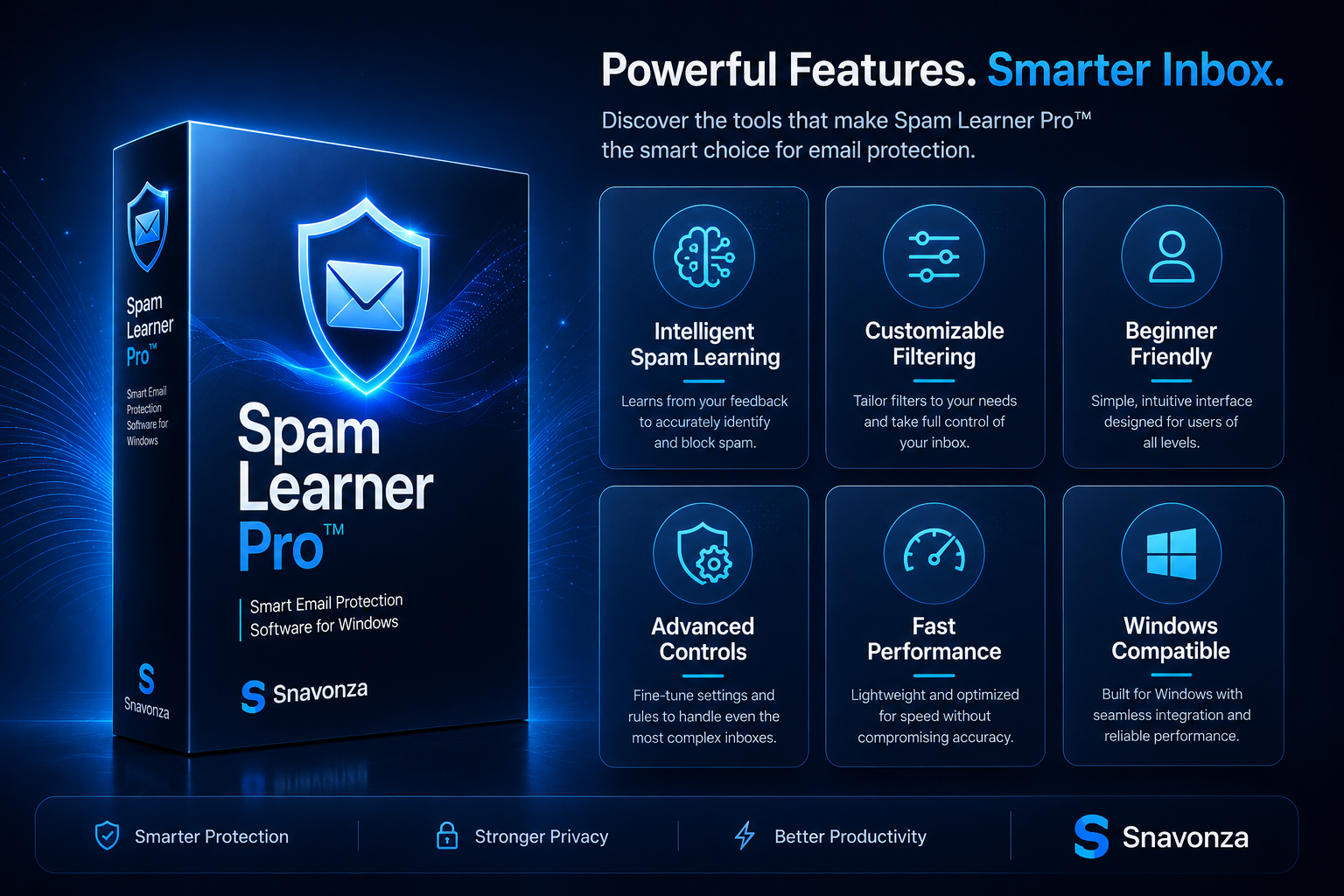 Spam Learner Pro™ | Smart Email Protection Software for a Cleaner, Safer Inbox